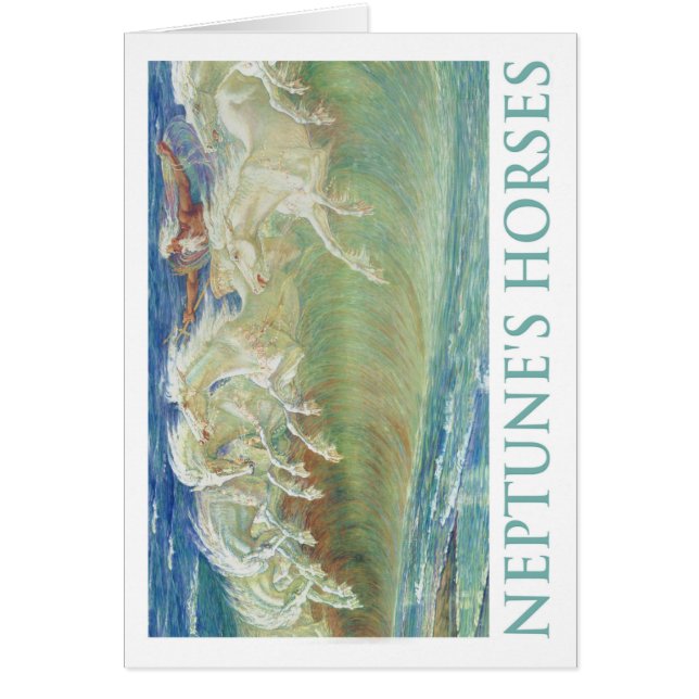 LOS CABALLOS DE NEPTUNE VIAJAN POR LAS OLAS (Frente)