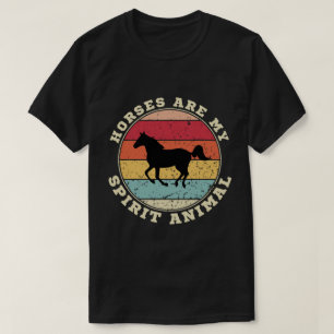 Los Caballos Son Mi Camiseta Animal De Espíritu