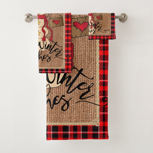 Los cálidos deseos de invierno - Snowman - Red Pla (In situ)