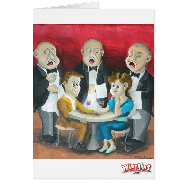 Los camareros cantantes (Frente)