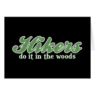 Los caminantes lo hacen en las maderas