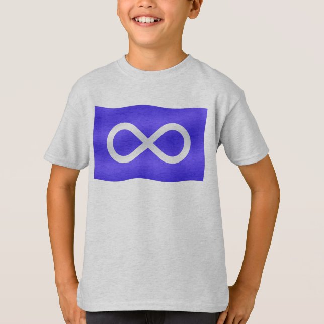 Los Camisetas de Metis de los niños marcan camisas (Anverso)