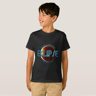 Los Camisetas del Gran Eclipse Americano de Niños