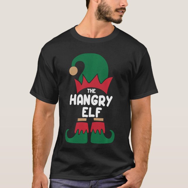 Los Camisetas elfos hambrientos que coinciden con  (Anverso)