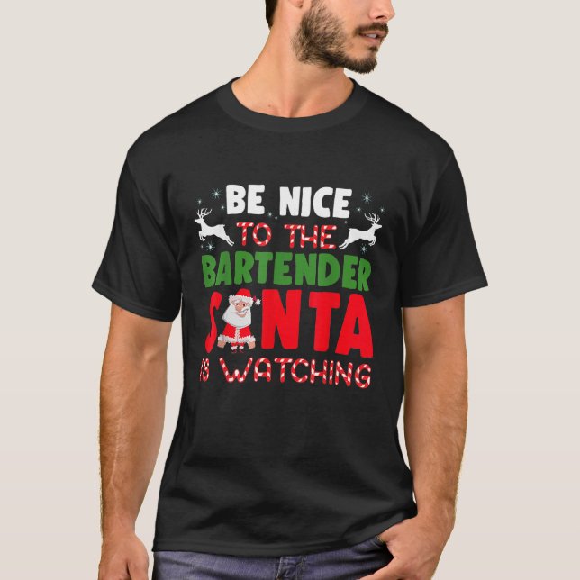 Los Camisetas navidades Son Agradables Con El Bart (Anverso)