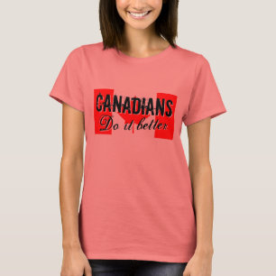 Los canadienses mejora la camiseta