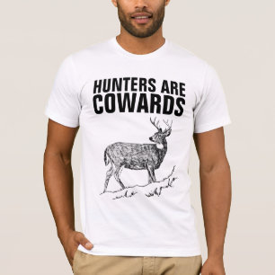 LOS CAZADORES SON COBARDES, Camisetas anti caza