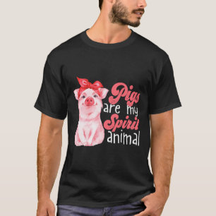 Los cerdos de la camiseta de Lover son mi animal e