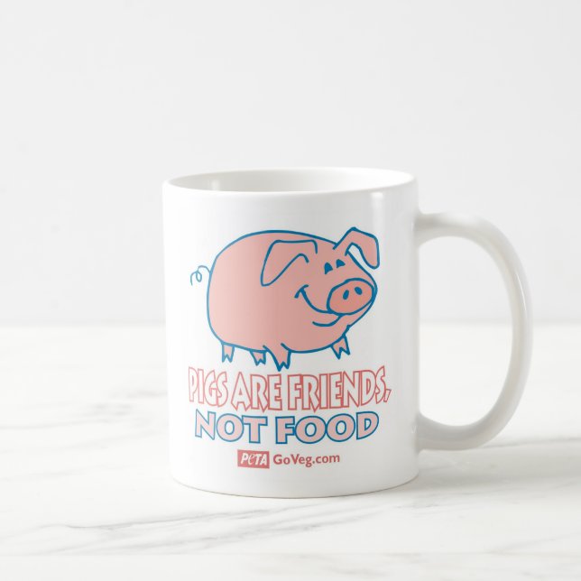 Los cerdos son taza de los amigos (Derecha)