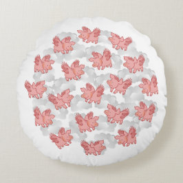 Los cerdos vuelan la almohada de encargo