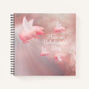 Los cerdos vuelan - Un Cuaderno De Día Increíble