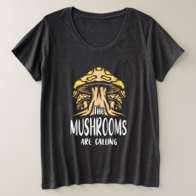 Los champiñones llaman (Anverso del diseño)