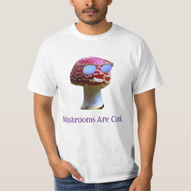 Los champiñones son camisetas de los hombres de Gu (Anverso)