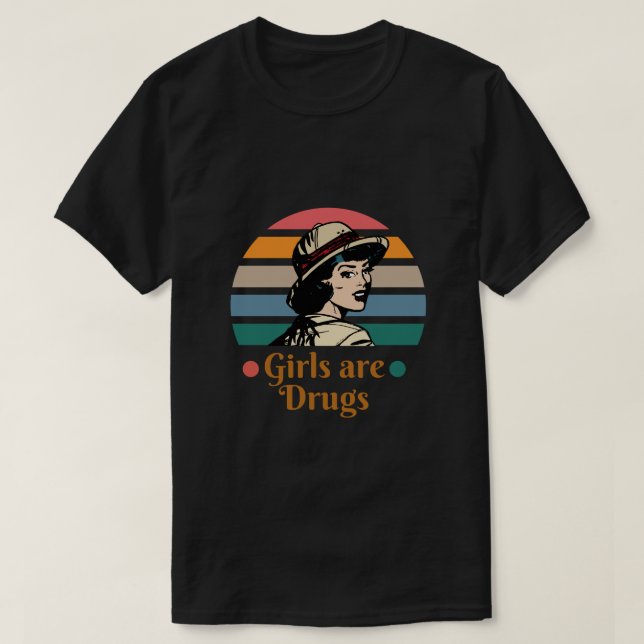 Los chicas de camisetas son camisetas (Diseño del anverso)