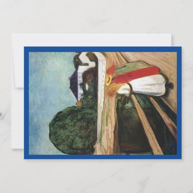 Los Chicas en el puente de Munch, Arte (Anverso)