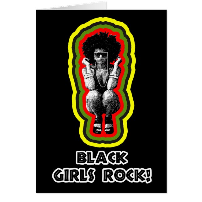 ¡Los Chicas negros rockean! (Frente)