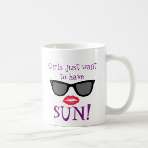 Los chicas quieren la taza de Sun