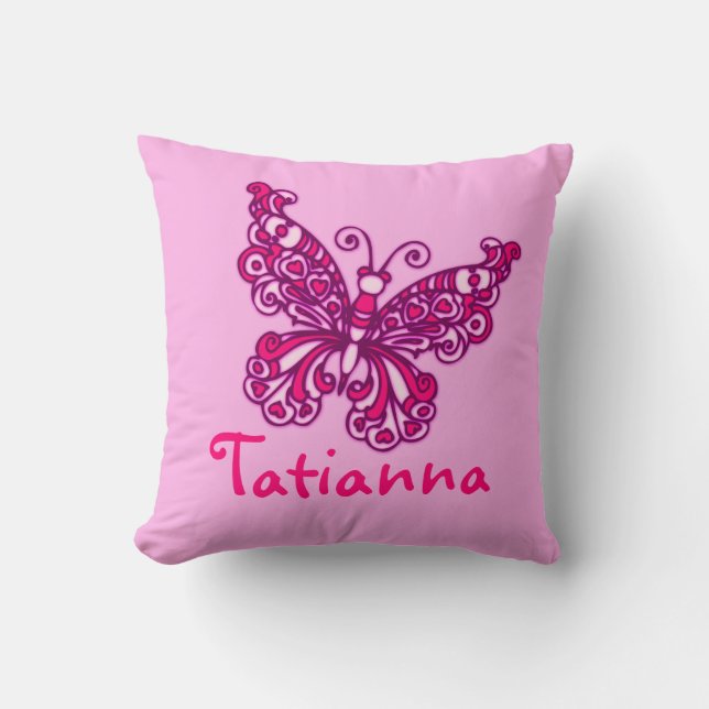 Los chicas rosados nombraron la almohada del (Anverso)