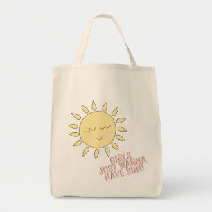 ¡Los chicas solo quieren tener sol! Bolsa de citas