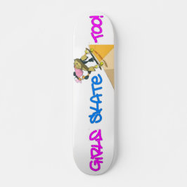 ¡Los chicas también patinan! Patineta