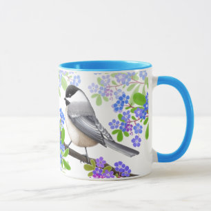 Los Chickadees adentro me olvidan no taza de las
