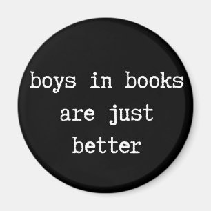 Los chicos en los libros son un mejor imán
