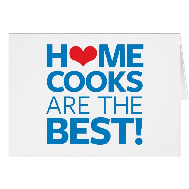 Los cocineros del hogar son el mejor (Anverso (Horizontal))