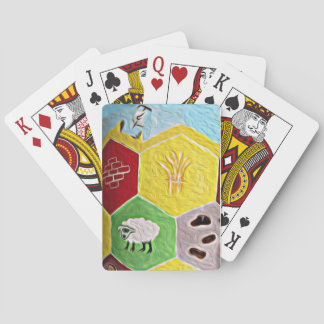 Los colonos de Catan diseñaron naipes