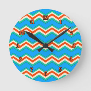 Los colores al sudoeste zigzaguean reloj