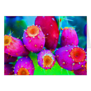 Los colores de higos chumbos