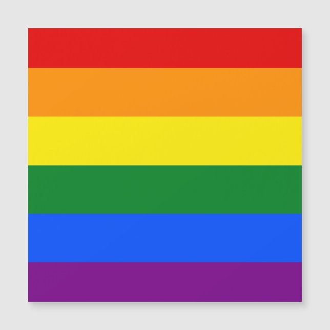 Los colores del arcoiris (Anverso)