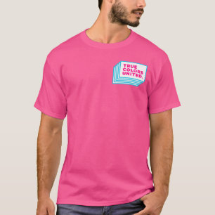Los colores verdaderos unieron la camisa (magenta)