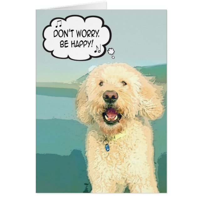 Los cómics de Doodle Days no se preocupan, sé feli (Frente)