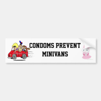 Los condones previenen a la pegatina para el
