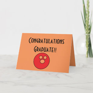 los congrats gradúan la tarjeta de los bolos