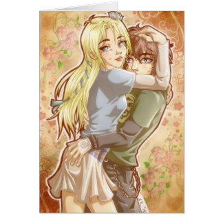 Los contrarios atraen la tarjeta