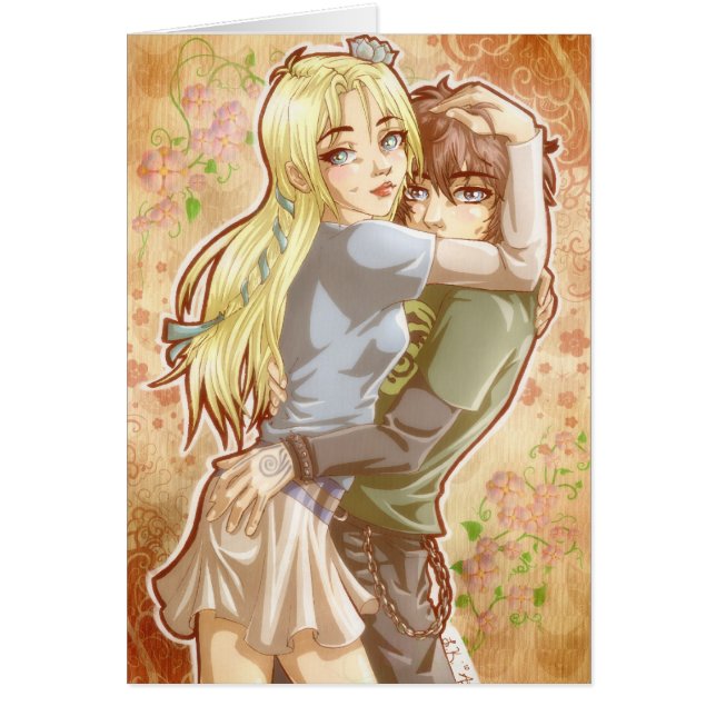 Los contrarios atraen la tarjeta (Frente)