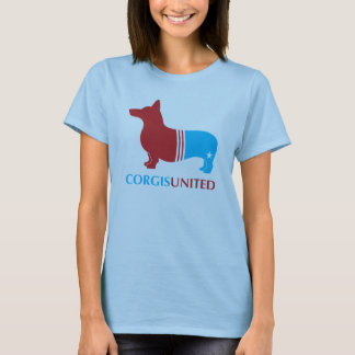Los Corgis unieron la camiseta de la muñeca de las