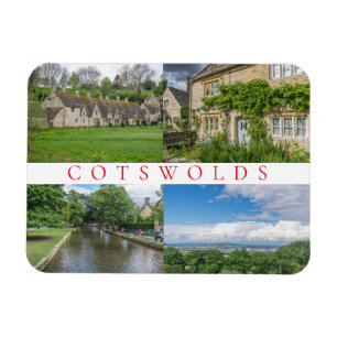Los Cotswolds tienen vistas al imán de la nevera