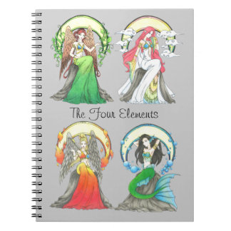 Los cuatro elementos - cuaderno