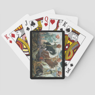 Los cuatro jinetes de las cartas de juego del Apoc