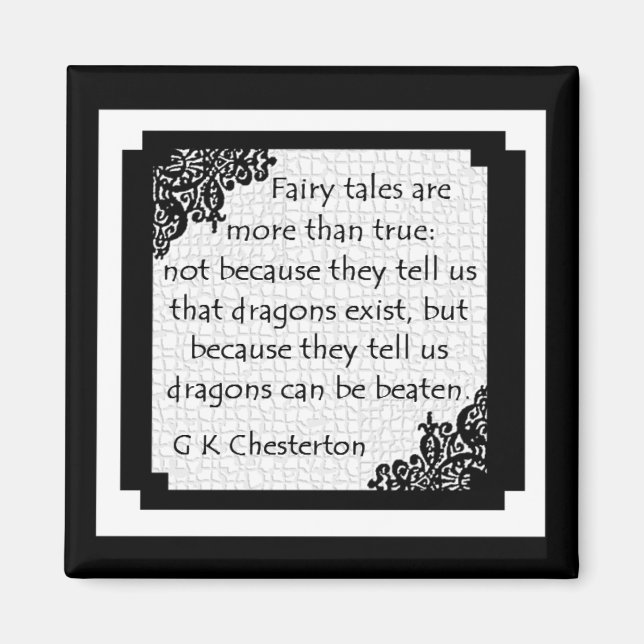 Los Cuentos De Hadas Son... Imán (Frente)