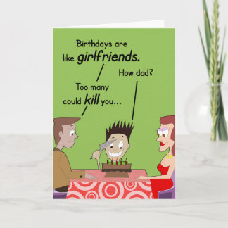 Los Cumpleaños Son Como La Tarjeta De Novias.