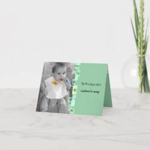 Los Cumpleaños Son Naturas Como Tarjeta De Cumplea