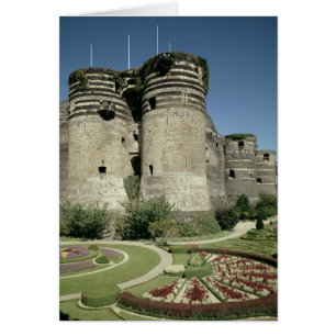 Los d'Angers del castillo francés, terminados 1238
