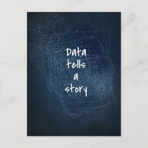 Los datos cuentan una historia - Postal geek
