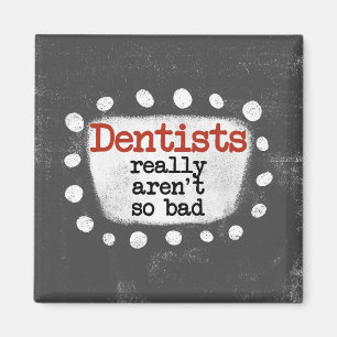 Los dentistas no son tan malos imanes de refrigera