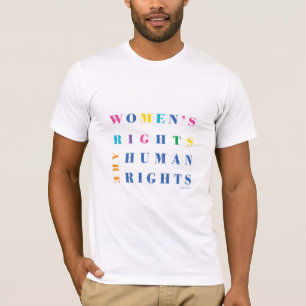 Los derechos de las mujeres son camisetas de derec