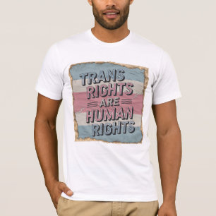 Los derechos trans son camisetas de derechos human