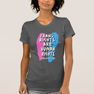 Los derechos transexuales son una camiseta de dere